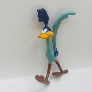 1982 Looney Tunes Road Runner Warner Bros Cartoon Vintage PVC Figure
